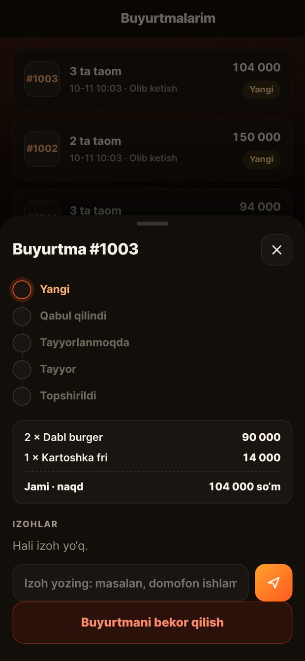 Buyurtma